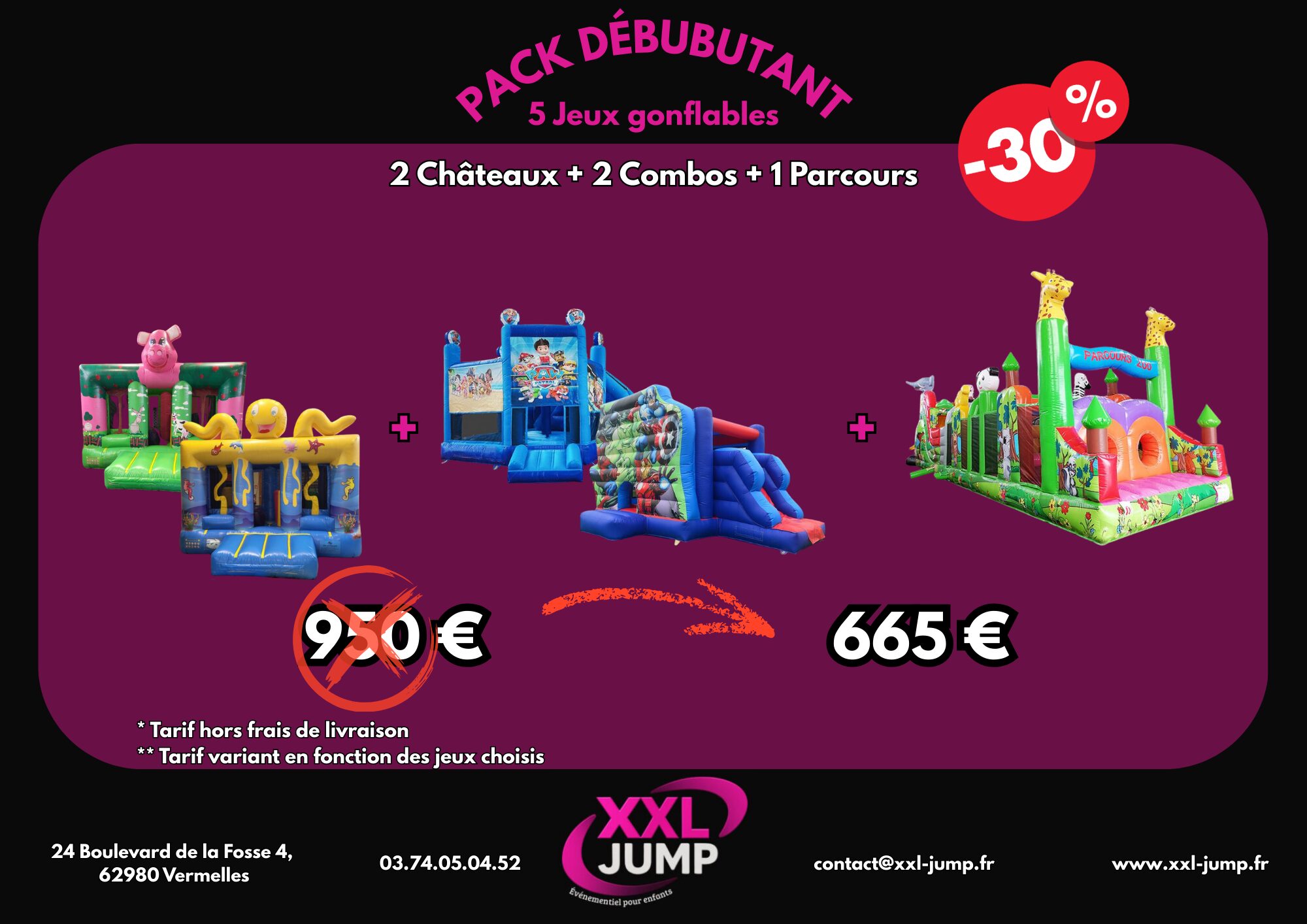 2.Pack débutant (5 Jeux)