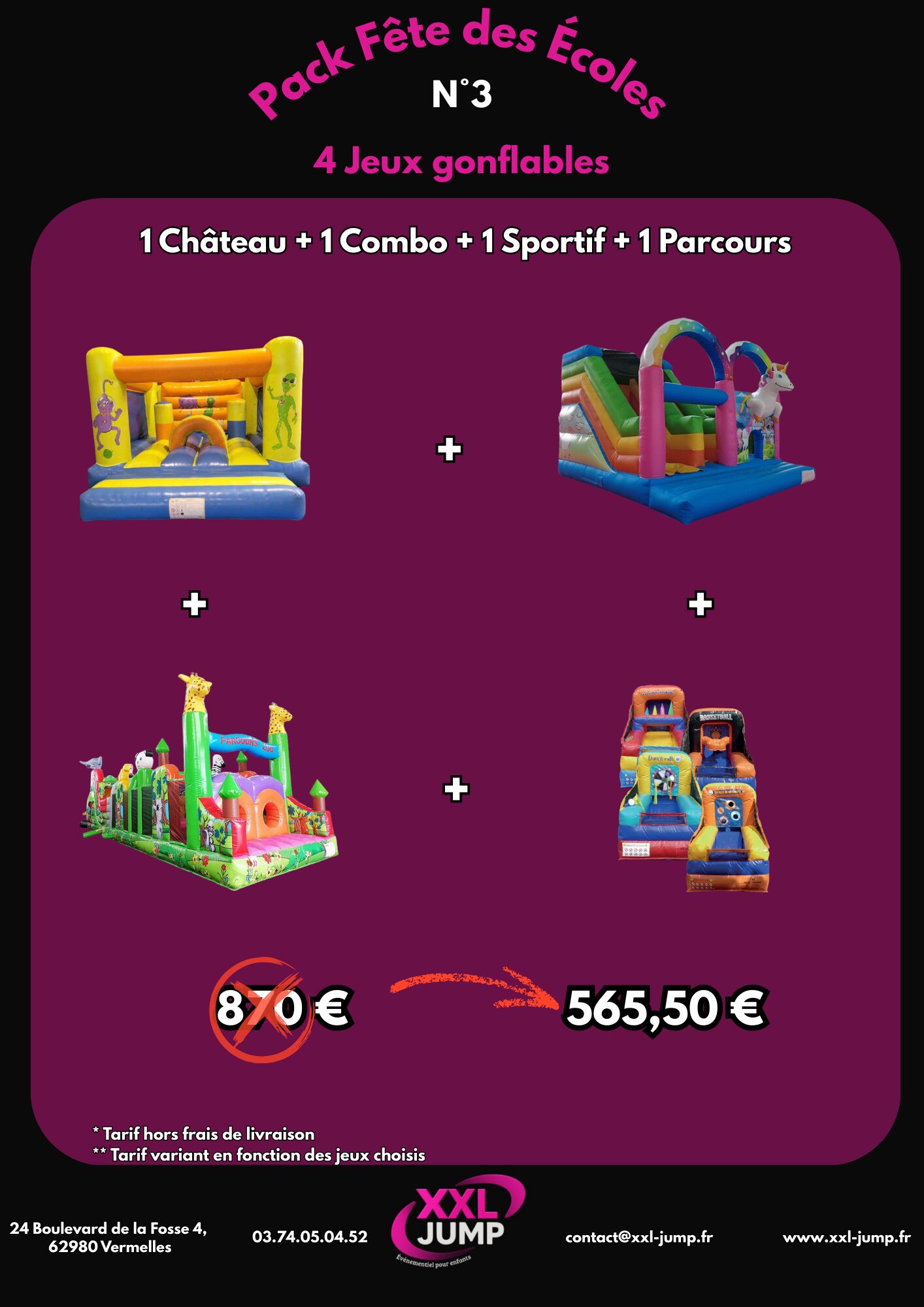 3. Fete des ecoles (4 jeux)